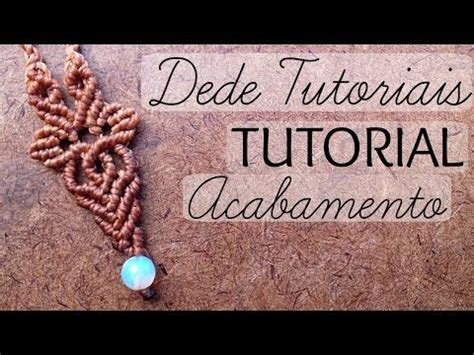 Dede Tutoriais Como Fazer Acabamento No Final Do Colar 42 YouTube