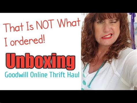 Unboxing Goodwill Thrift Haul Online Sourcing For Inventory To Resell