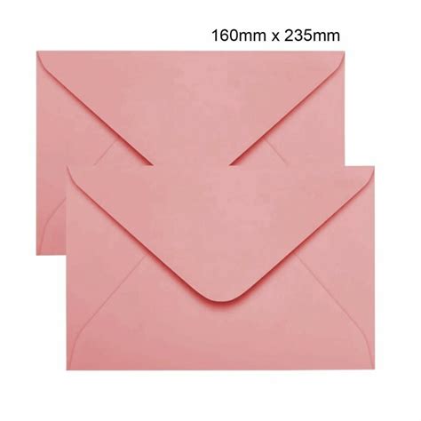 Envelope Convite Rosa Chá Fidji 160x235 mm 100 Envelopes SCRITY