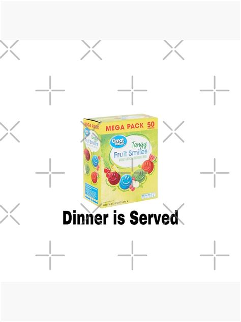 "Dinner is served meme" Poster for Sale by dyslsexyia | Redbubble