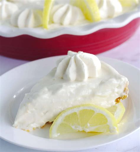 No Bake Lemon Cream Cheese Pie – Nina Kneads to Bake