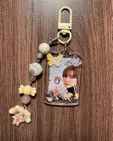 Kpop Yeosang ANITEEZ Inspired Keychain Double Sided Etsy