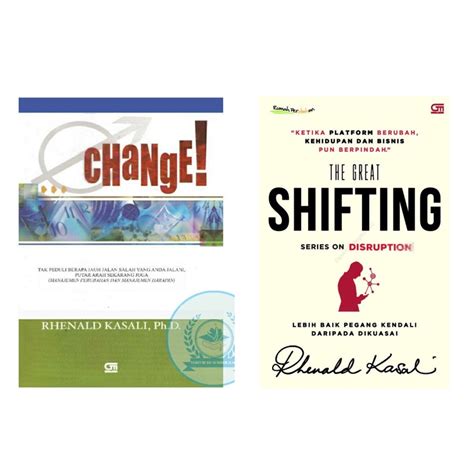 Jual Paket Change Dan The Great Shifting Rhenald Kasali Shopee