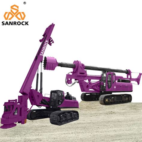 Rotary Drilling Rig Machine Construction Equipment Borehole Hydraulic