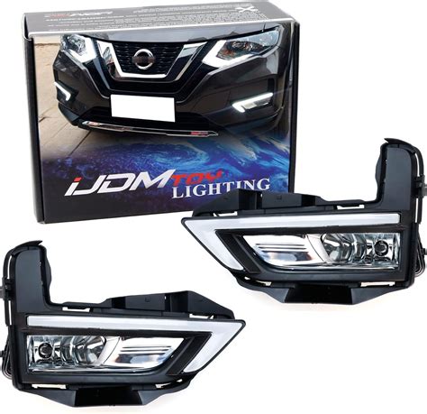 Amazon Ijdmtoy Switchback Led Daytime Running Light Kit Clear