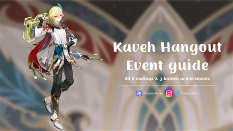 Version 3 7 Kaveh Hangout Event Guide Genshin Impact HoYoLAB