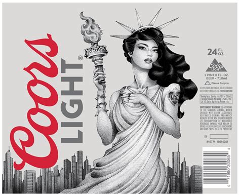 Coors Light Gets Artsy Too With New City Series Labels - Thirsty Bastards