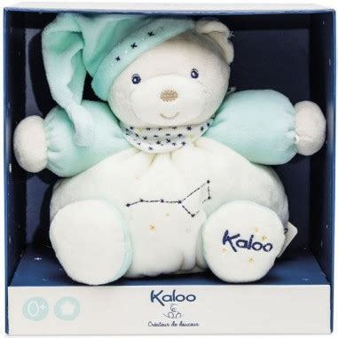 Petite étoile Patapouf ourson turquoise 18 cm Kaloo