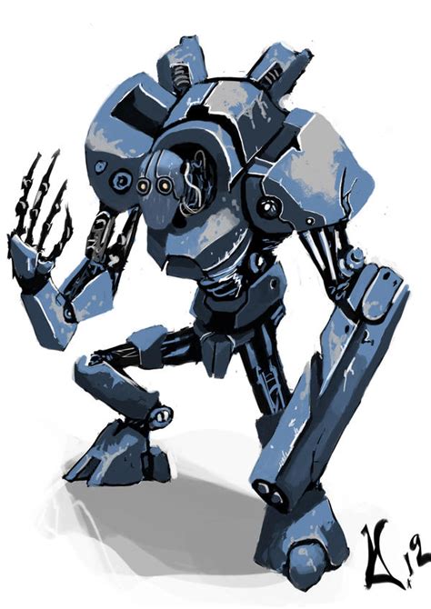 Robot By Dkiearth9 On Deviantart