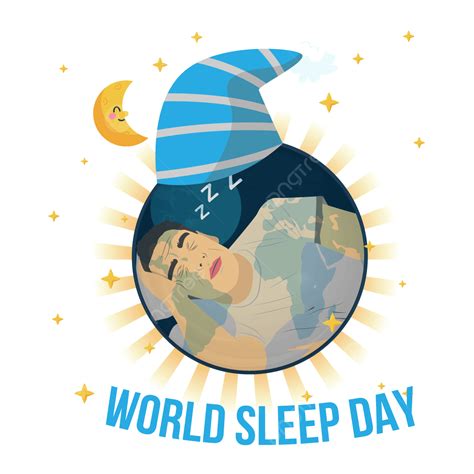 Día Del Sueño Mundial En Vector PNG Dia Mundial Del Sueño Día De