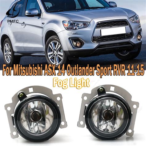 Pmfc Front Bumper Fog Light Fog Lamp Assembly With Bulb For Mitsubishi