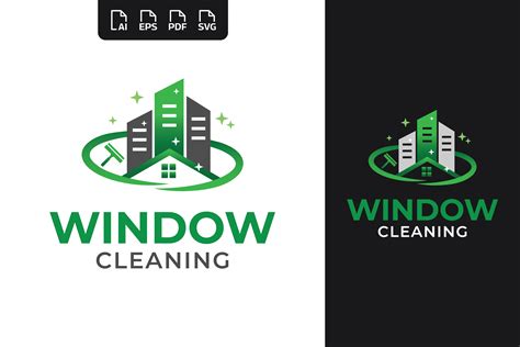 Window Cleaning Logo Graphic by Nuriyanto51 · Creative Fabrica