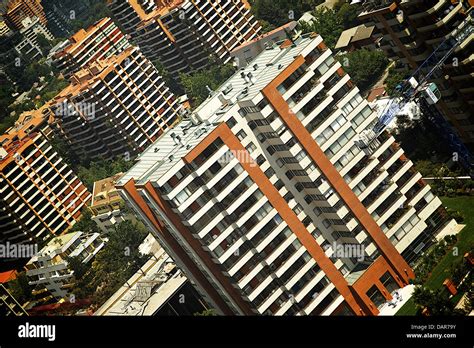 Buildings At Santiago De Chile Stock Photo Alamy