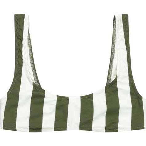 Solid Striped The Elle Bikini Top Women S Backcountry