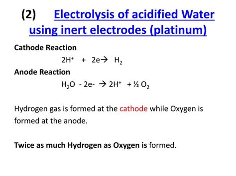 Acidulated Water Electrolysis Equation Tessshebaylo