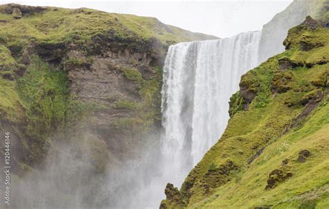 Skogafoss waterfall, Iceland Stock Photo | Adobe Stock