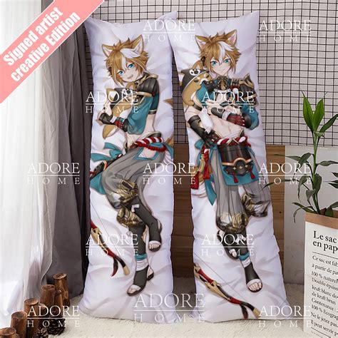 Genshin Impact Gorou Dakimakura Anime Hugging Body Pillow Etsy New