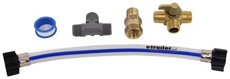 Valterra Rv Water Heater Bypass Kit For 10 Gallon Tanks Single Valve Permanent Valterra Rv