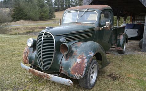 80 Year Old Clean Slate 1939 Ford Pickup Barn Finds