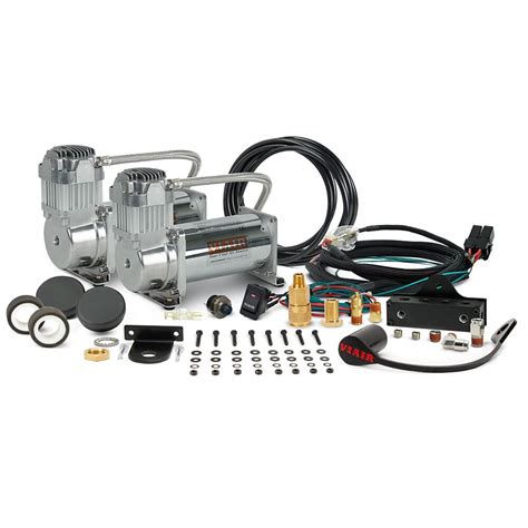 VIAIR VMS Dual 400 150 PSI 5 12 CFM Vehicle Mounted Air Compressor System