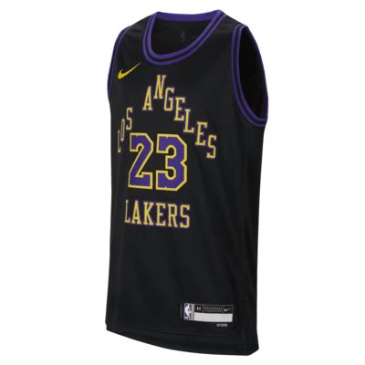 Maglia LeBron James Los Angeles Lakers 2023 24 City Edition Nike Dri