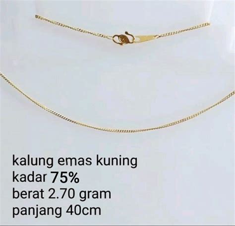 Jual Emas Kuning Kadar 23k 95 8 Persen 2 70 Gram Di Lapak Toko Emas