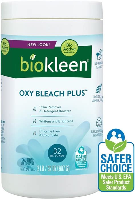 Amazon Biokleen Laundry Oxygen Bleach Plus He Loads