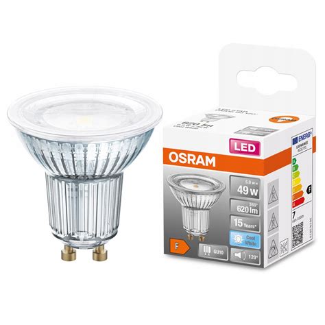 Żarówka Led Halogen Gu10 6 9w 49w 4000k Osram 12405111638 Allegro Pl