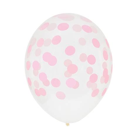 Confetti Balloons (Pink Printed) | Konfetti ballons, Durchsichtige ...