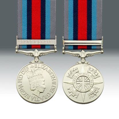 OSM Op Shader with Iraq/Syria Clasp Full Size Medal