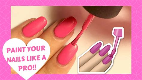 How To Paint Your Nails Like A PRO YouTube