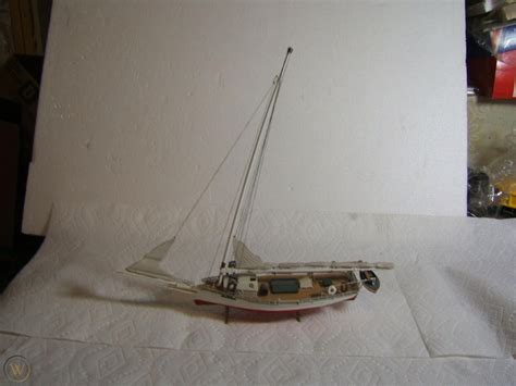 Vintage Built Pyro Lindberg Skipjack Chesapeake Oyster Boat Sailboat