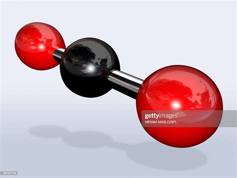 Molecular Structure Of Carbon Dioxide High-Res Vector Graphic - Getty ...