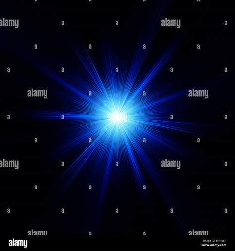 Blue Color Design With A Burst Eps 10 Stock Vector Image And Art Alamy