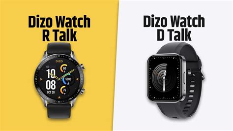 Dizo Watch R Talk Vs Dizo Watch D Talk Full Comparison Youtube