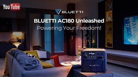 BLUETTI AC180 Unleashed Powering Your Freedom Time Limited