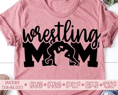 Wrestling Mom Svglove Wrestlingwrestling Svgwrestling Shirt Etsy