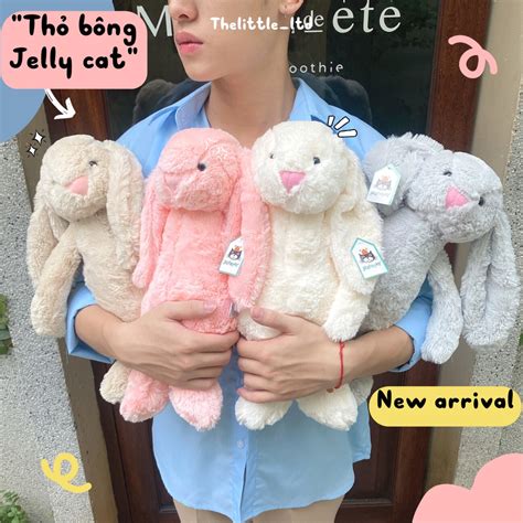 Thỏ bông tai dài Jellycat dễ thương đáng yêu cho bé Gấu bông bonnie