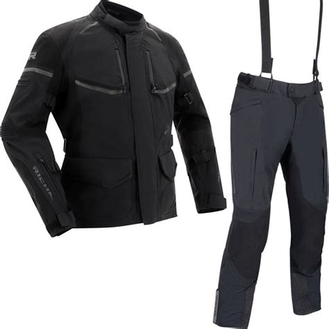 Richa Atlantic Gore Tex Motorcycle Jacket Trousers Black Kit New