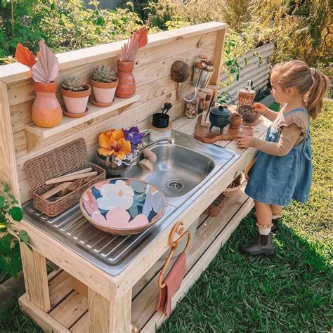Mud Kitchen For Kids Fun And Educational Outdoor Playtime