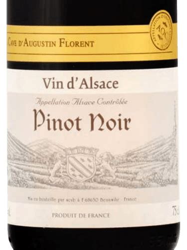 La Cave D Augustin Florent Vin D Alsace Pinot Noir Vivino US