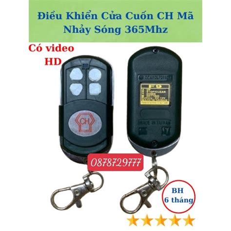 [hỏa Tốc Hà Nội ] Điều Khiển Cửa Cuốn F9 Yh Ch365 Mhz Mã Nhảy Shopee Việt Nam