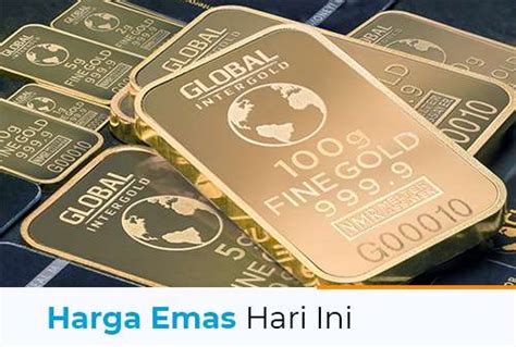 Harga Emas Hari Ini 19 Juli 2021