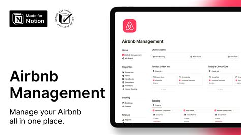 Notion Airbnb Os For By Abdo Business Notion Template