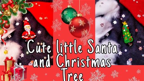 Christmas Special Cute Santa Little Christmas Tree Mouldit Santa