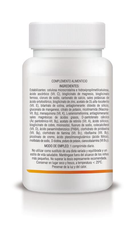 Total Complex Multivitam Nico Comprimidos Soria Natural Soria Natural