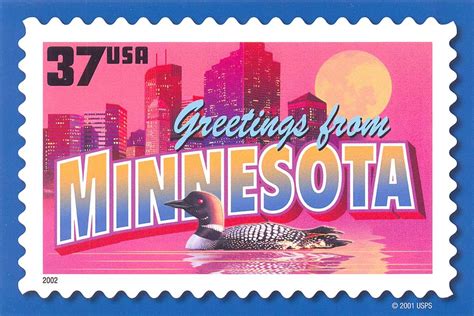 Minnesota Minnesota Nice Northern Minnesota Usa Stamps Wedding Party