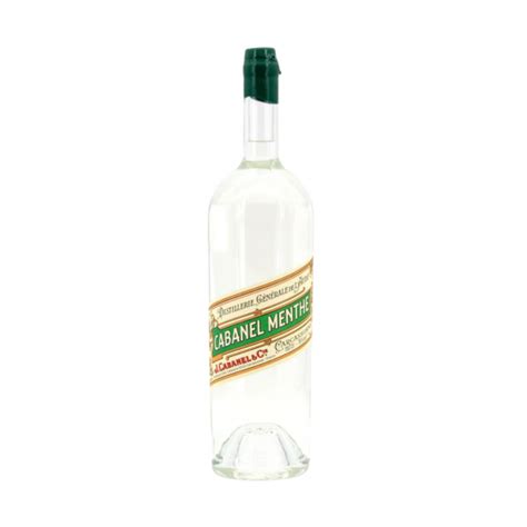 Cabanel Liqueur Menthe De France En Bouteille De Cl Cave Spirituelle