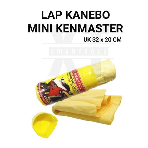 Jual Lap Kanebo Mini Kenmaster Lap Motor Mobil Plas Chamois Cloth