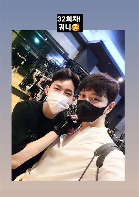 Am Updates On Twitter Oneday Reunion At Gym Jokwon Chansung